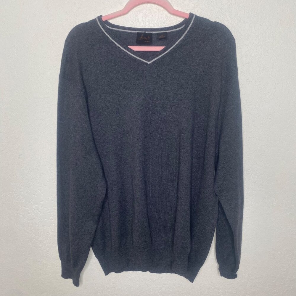 Joseph A. Bank Cashmere Blend Sweater Mens XL Pullover Preppy‎ Career